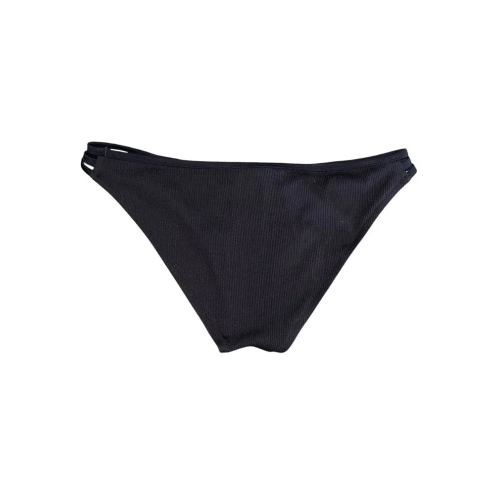 Shade & Shore Black & Blue Bikini Swimsuit‎ Bottom